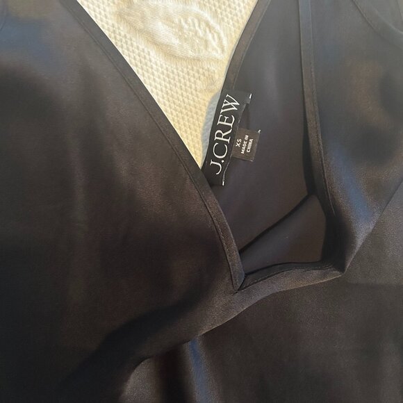 J. Crew Black Silk Satin Camisole (XS) - Never worn - Picture 5 of 6
